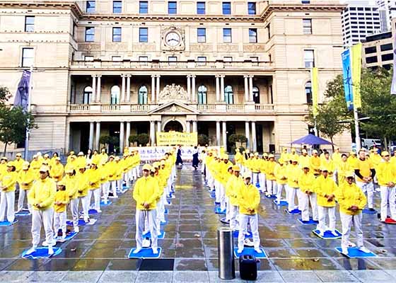 悉尼各界集会　同庆世界法轮大法日